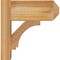 Ekena Millwork Imperial Craftsman Rough Sawn Outlooker, Western Red Cedar, 6"W x 12"D x 12"H OUT06X12X12IMP04RWR - alternate 3